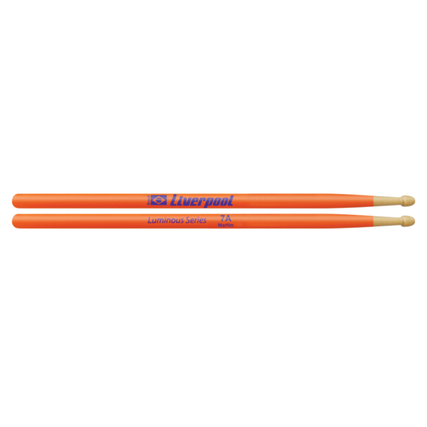 Liverpool Luminous Laranja 7A Wood Tip