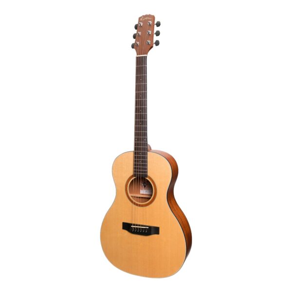 Parlour Acoustic Guitar Spruce Top Mahogany Back