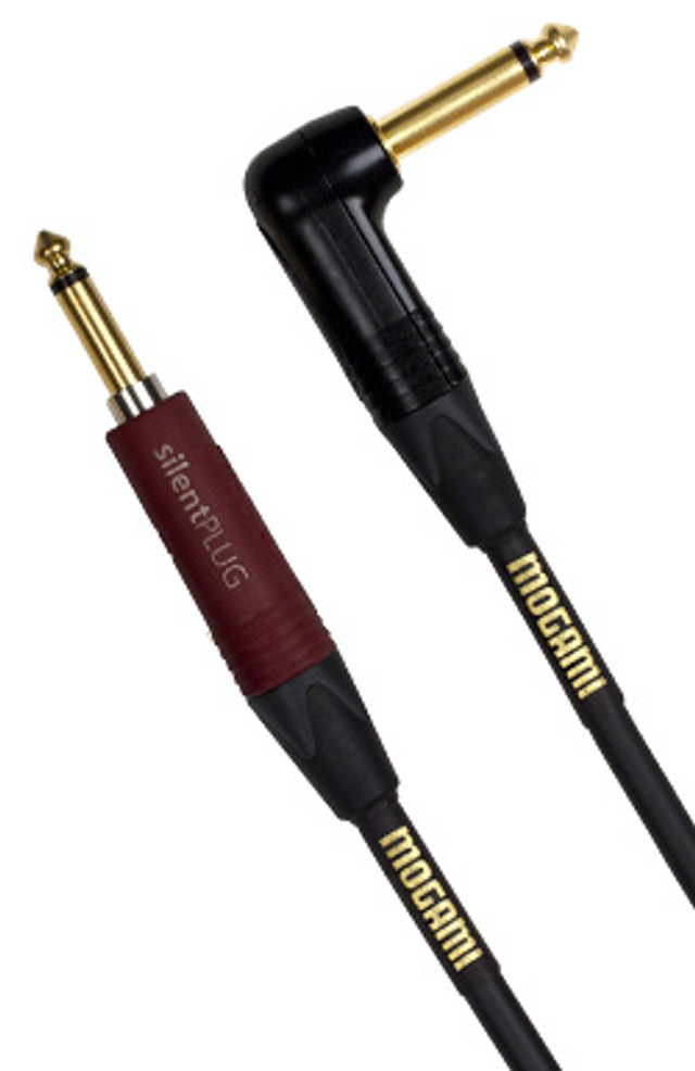 25Ft Instrument Cable-Sraight Silent Plug To Rig