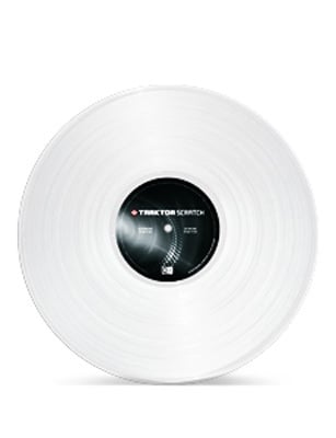 Traktor Scratch Control Vinyl White