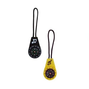 Compass Set Of 2 Yellow & Black