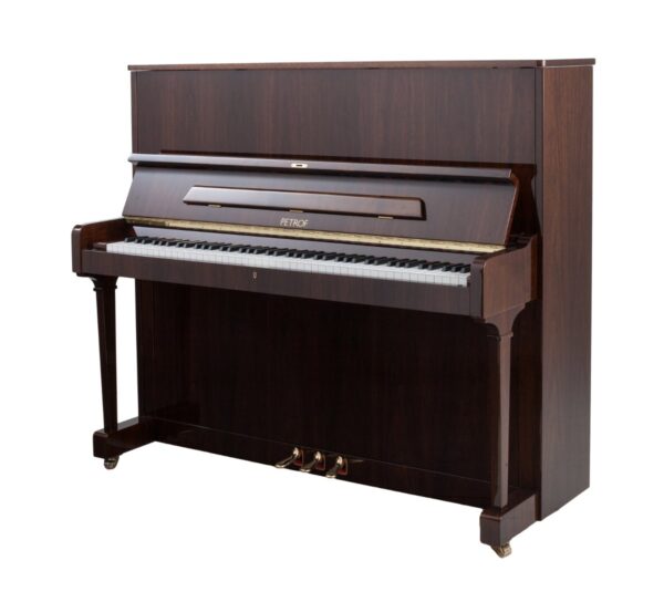 Petrof P 125 F1 Walnut High Polish Upright Pianos
