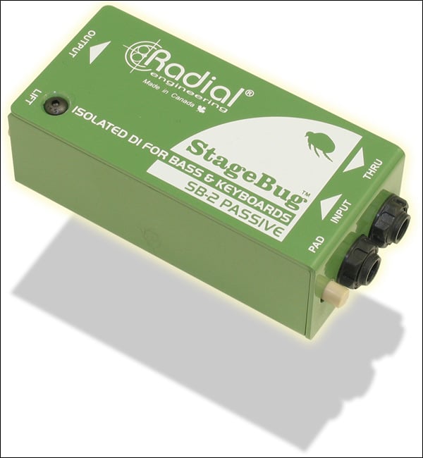 Compact Passive Di for Bass Kbd & Active Instr
