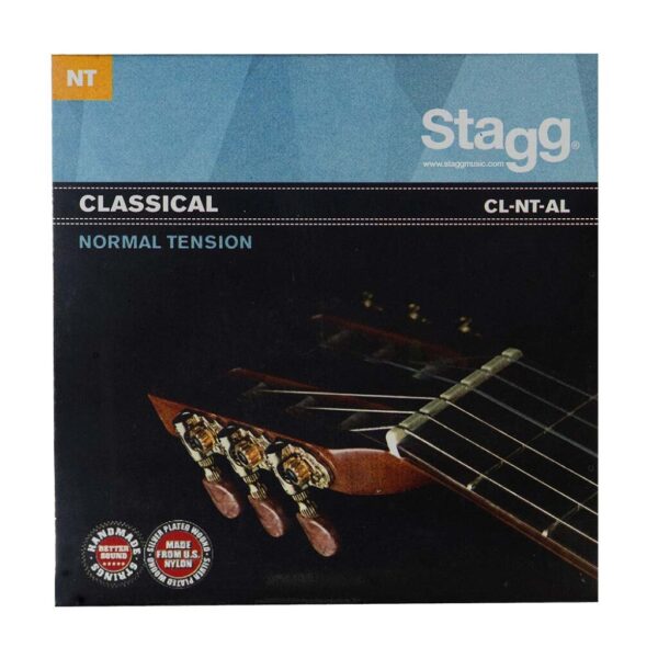 Stagg Cl-Nt-Al Nylon/Silver Plated Wound Set Of Strings For Classical Guitar