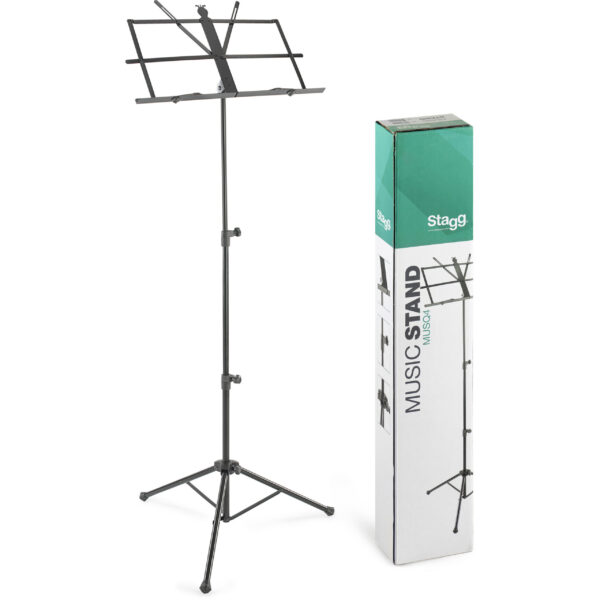 Stagg Folding Music Stand - Bl
