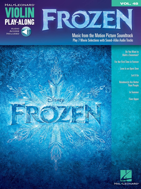 Frozen Violin Playalong V48 Bk/Ola