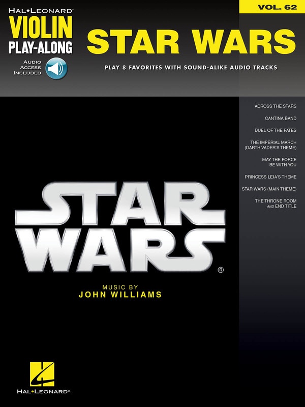 Star Wars Violin Playalong V62 Bk/Ola