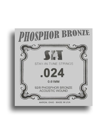 Sit Phosphor Bronze Wound Acoustic Guitar Single String (024)