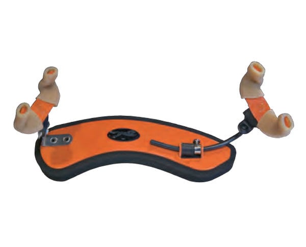 Wolf Forte Secondo Coloured Shoulder Rest for Violin in Orange Sun (3/4 - 4/4)