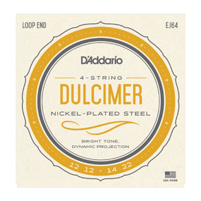 Daddario Dulcimer Nickel 4STR Set