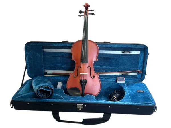 Ernst Keller 1/2 Violin Outfit W/ Case & Accessories