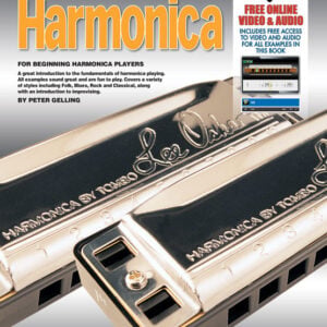 Progressive Beginner Harmonica Book/Online Video & Audio