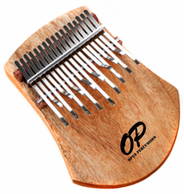 Opus Percussion 17-KEY Camphor Wood Kalimba Plate In Natural