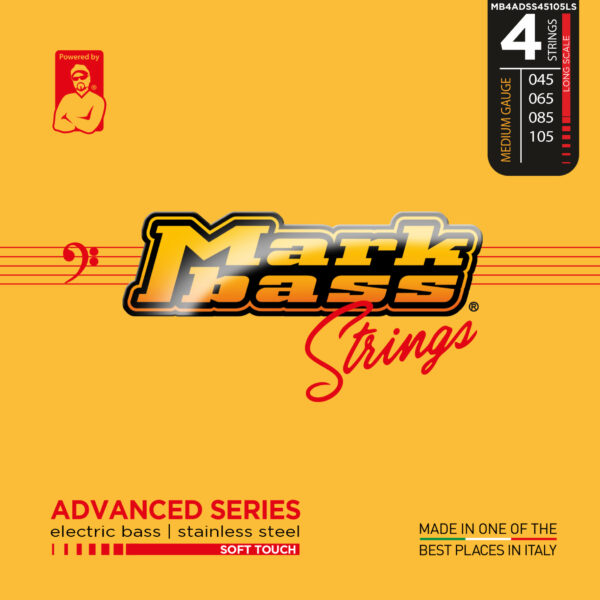 4 String Bass Gtr Set Advanced Series 45-105 Stainless Steel Soft Touch Long Scale