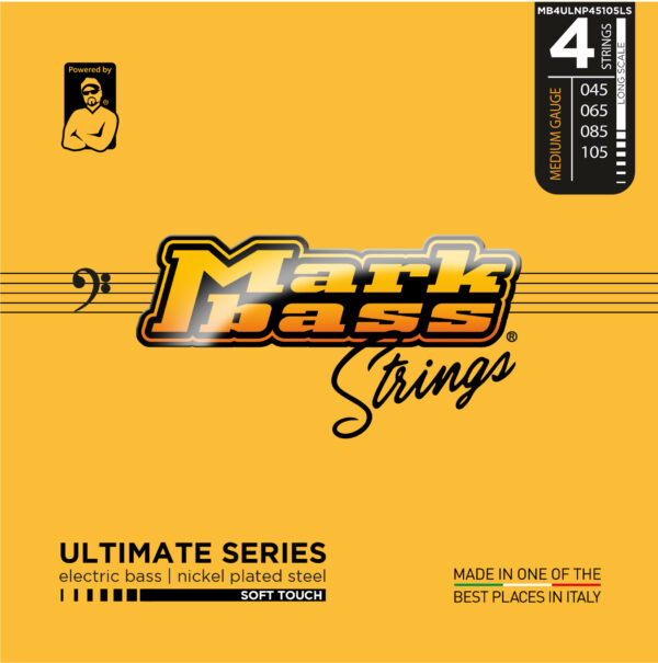 4 String Bass Gtr Set Ultimate Series 45-105 Soft Touch Nickel Plated Long Scale