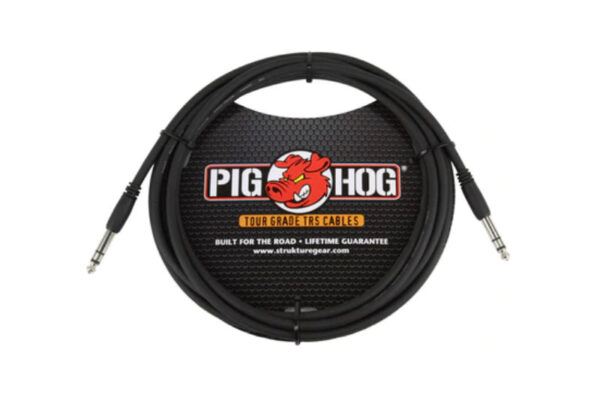 Pig Hog Cable - 1/4" TRS 10 Ft