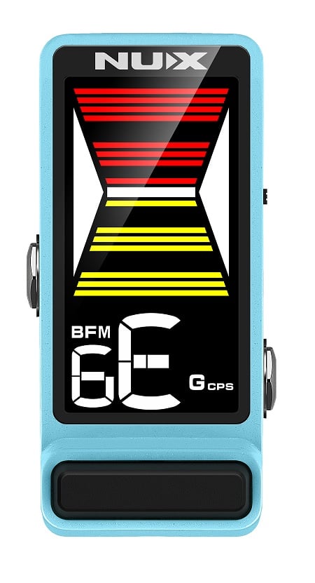 Nu-X Mini Core Series Mkii Flow Tune Mini Tuner Pedal in Sky Blue