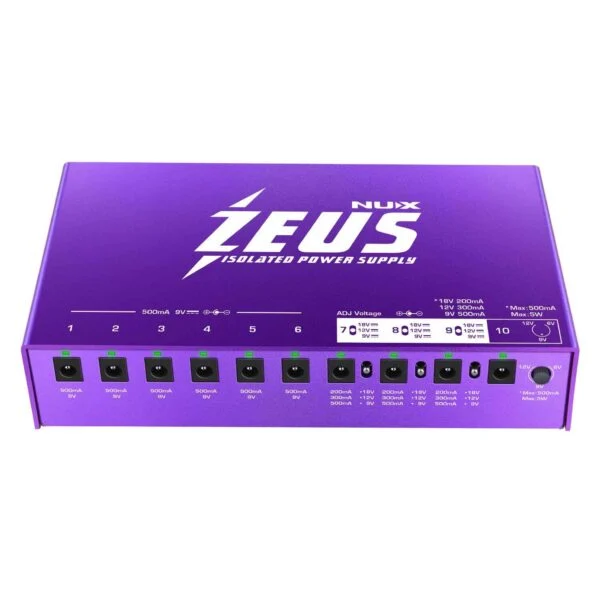 Nux Zeus Z10 Isolated Variable Power Supply
