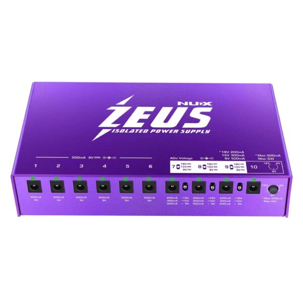 Nux Zeus Z10 Isolated Variable Power Supply