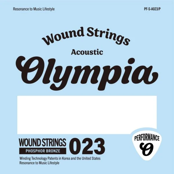 Olympia Nickel Wound Electric Single .030NW