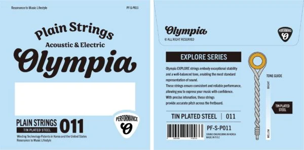 Olympia Plain Single .011