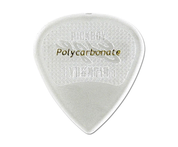 Pickboy Guitar Pick - Polycarbonate Edge (12PACK) 1.14