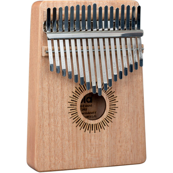 Sela 17 Key Kalimba (C4 - E6) Mahogany W/ Case