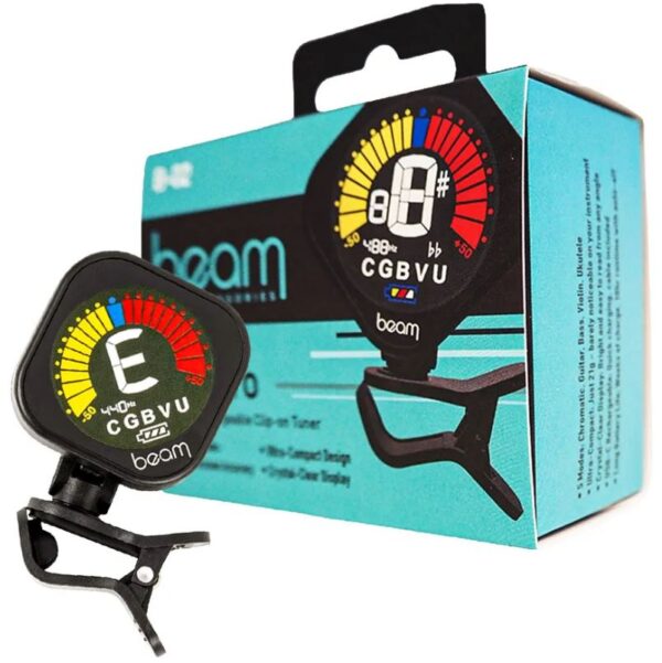 Beam Accessories Minipro Rechargable Clip-On Tuner B-02