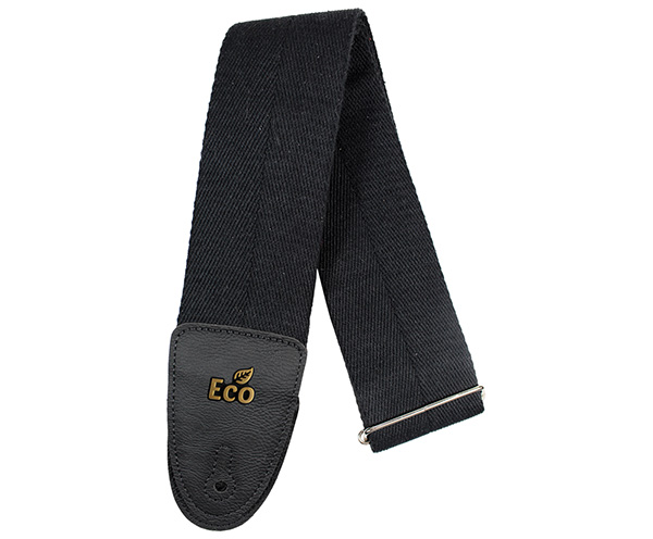 #35356 Ecostrap Bass Guitar Strap - Ecobasssoft - 01 Black