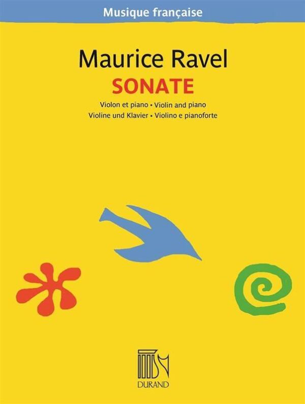 Ravel - Sonata For Violin/Piano