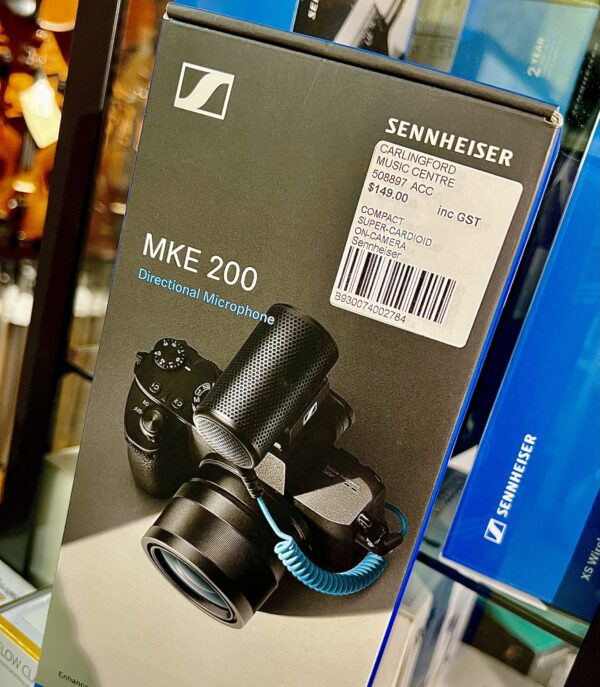 Compact Super-Cardioid On-Camera Microphone