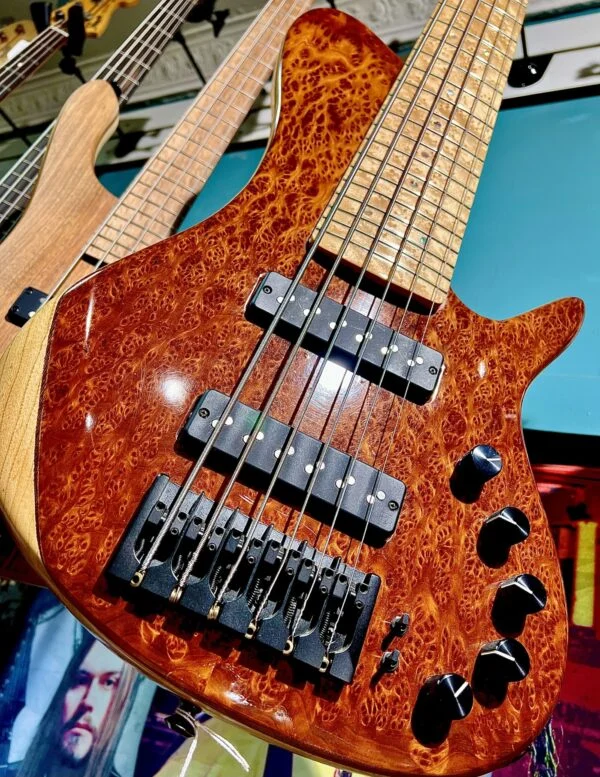 Mailloux Custom 6-String Single Cut Bass Guitar Used