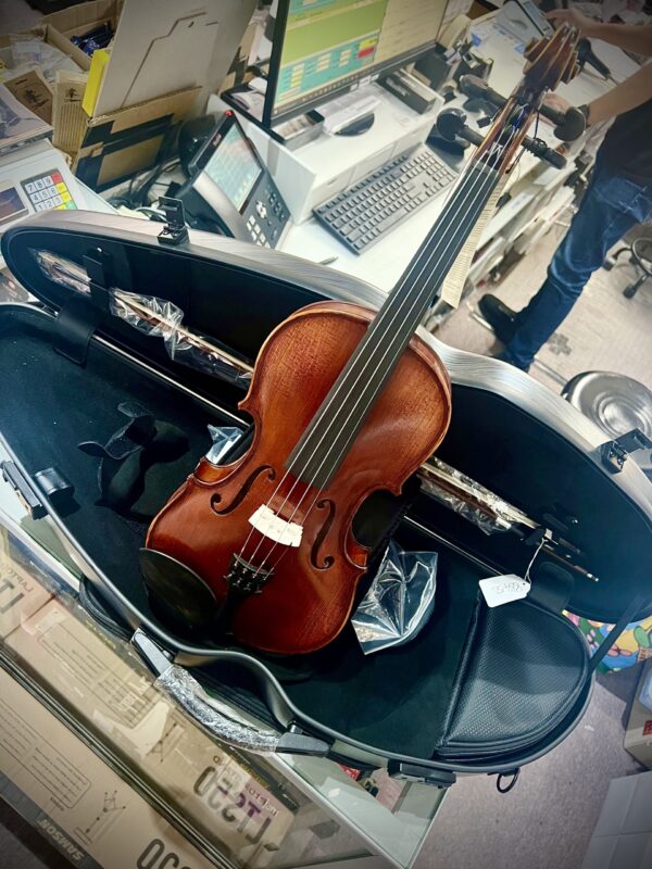 Gliga Vasile Pro Series Dark Antique Violin Pack