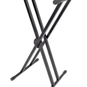 Keyboard Stand Double Braced X-Style