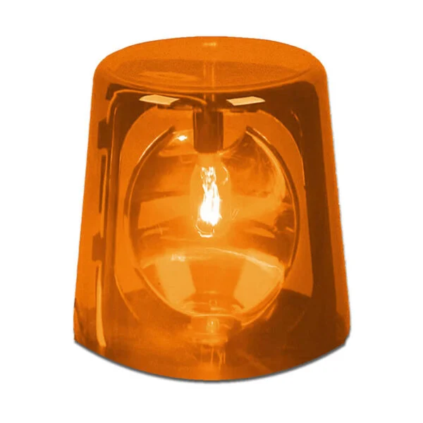 Mbt Lighting RL30A Rotating Beacon Replacement Cover in Amber