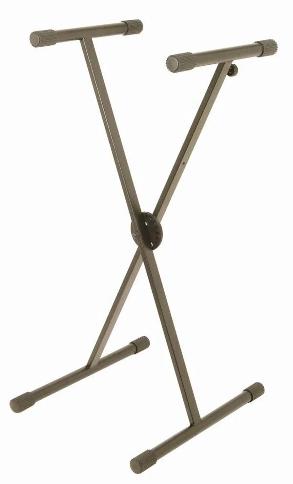 On Stage Pro Heavy Duty Single X-Braced Ergo-Lok Keyboard Stand