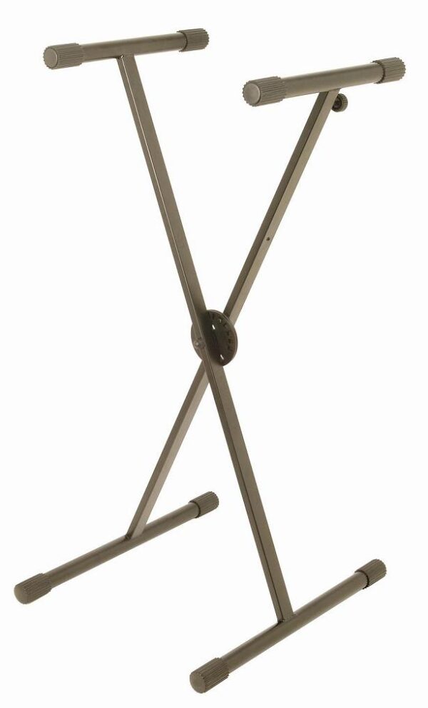 On Stage Pro Heavy Duty Single X-Braced Ergo-Lok Keyboard Stand