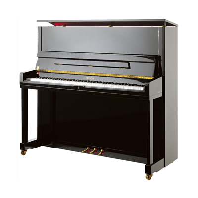 Petrof Prof Upright 131 E1 Walnut Used 2007 With Bench