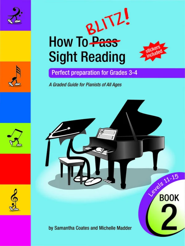 How to Blitz Sight Reading Book 2 (GR3 - GR4)