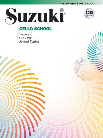 Suzuki Cello School Vol 2 Bk/Cd