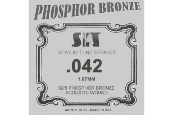 Sit Phosphor Bronze Wound Acoustic Guitar Single String (042)