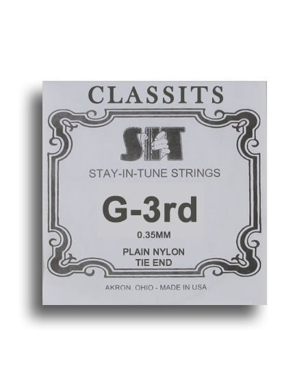 Sit Classits Tie-End Nylon Classical Guitar Single String (G-3RD)