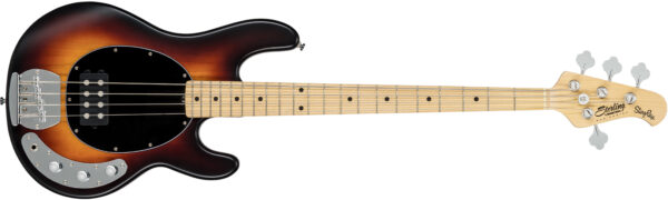 Stingray Style Active 2 Band EQ Humbucking Sunburst Satin