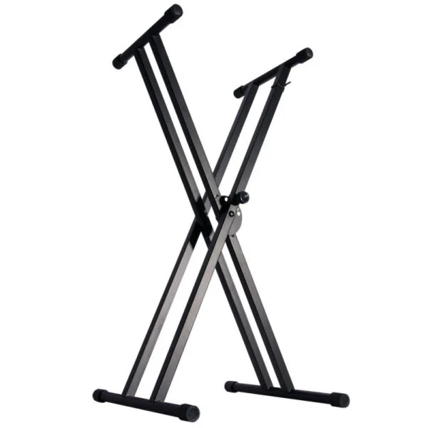 On Stage KS7171 Double X-Braced Ergo-Lok Keyboar
