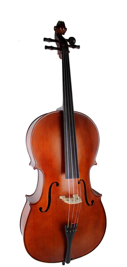 Ernst Keller CB300 Series 4/4 Cello Outfit In Matte Finish