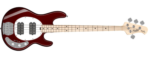 Stingray 4 Hh Candy Apple Red Maple Fb