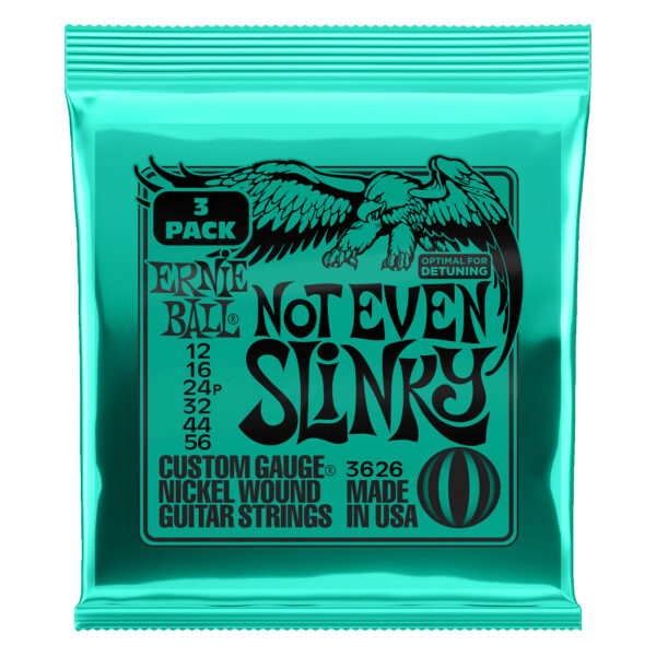 Not Even Slinky Nckl Wnd Elec Gtr Strings 3 Pk 12 56