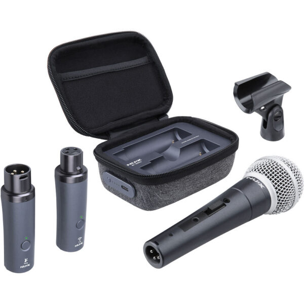 Nux Wireless Mic System 2.4Ghz W/ Mic & Rc Case