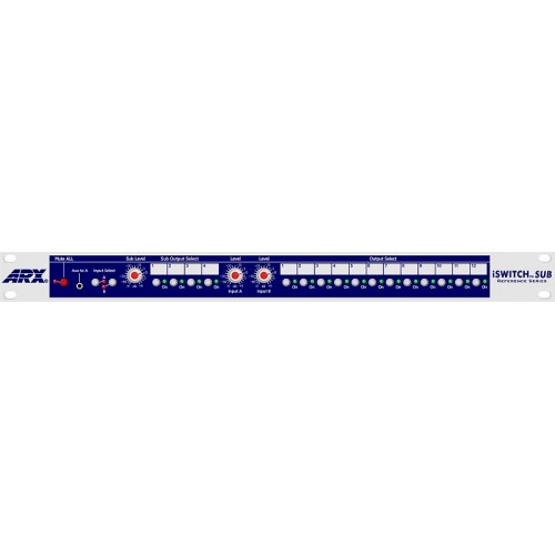 Switch System For 12 Pairs Of Power SPKRS/4 Subs