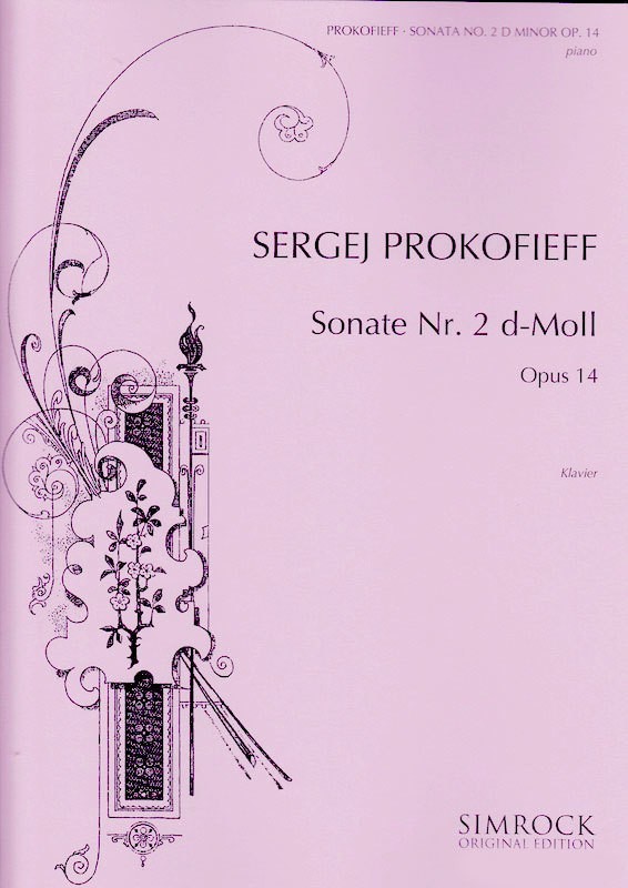 Sonata No 2 D Min Pno